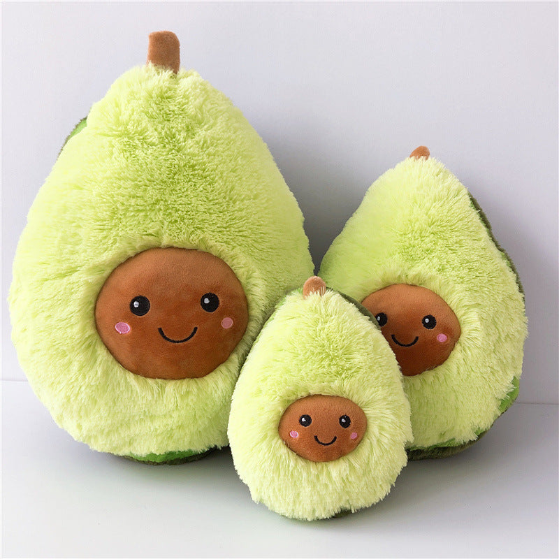 Avocado pillow plush toy