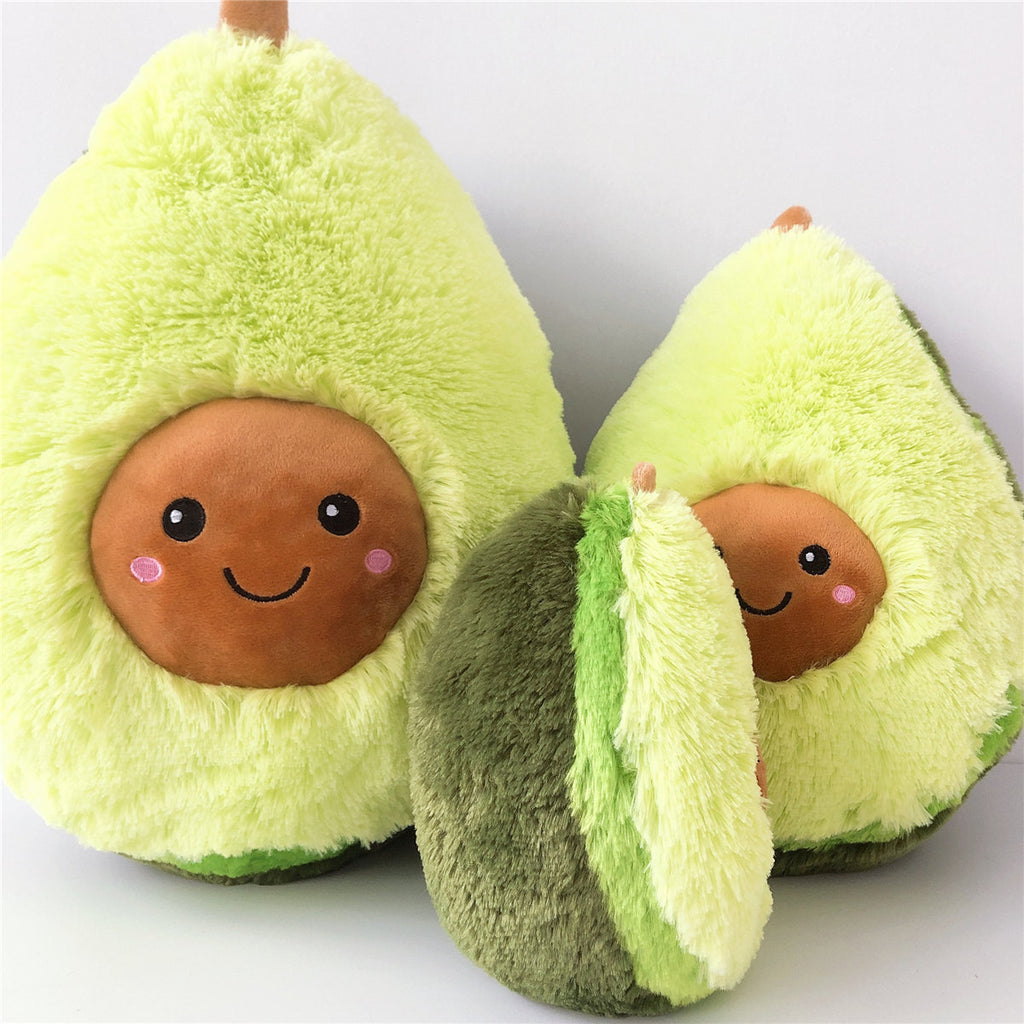 Avocado pillow plush toy
