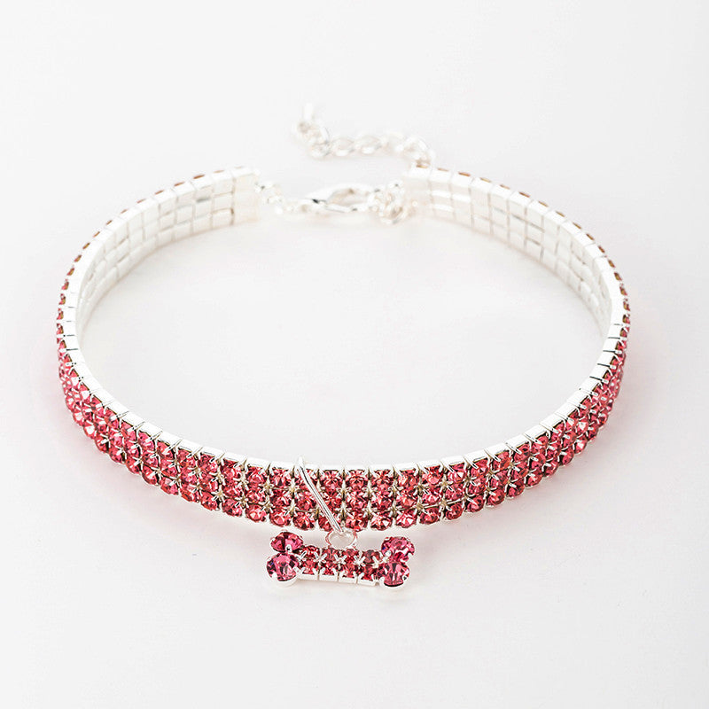 Bow-tie Elastic Necklace Pet Collar