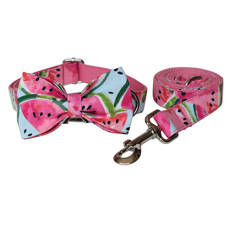 Pink Watermelon Pet Products Dog Collar