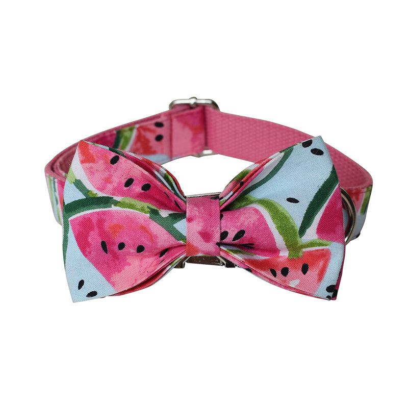 Pink Watermelon Pet Products Dog Collar