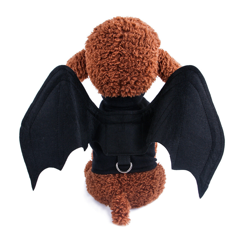 Halloween/Party pet clothes bat wings