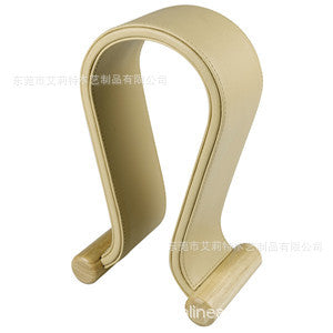 N shape Leather headset stand