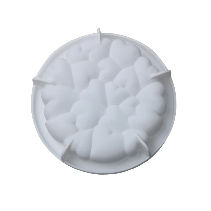 Stitching Heart Love Silicone Cake Mold