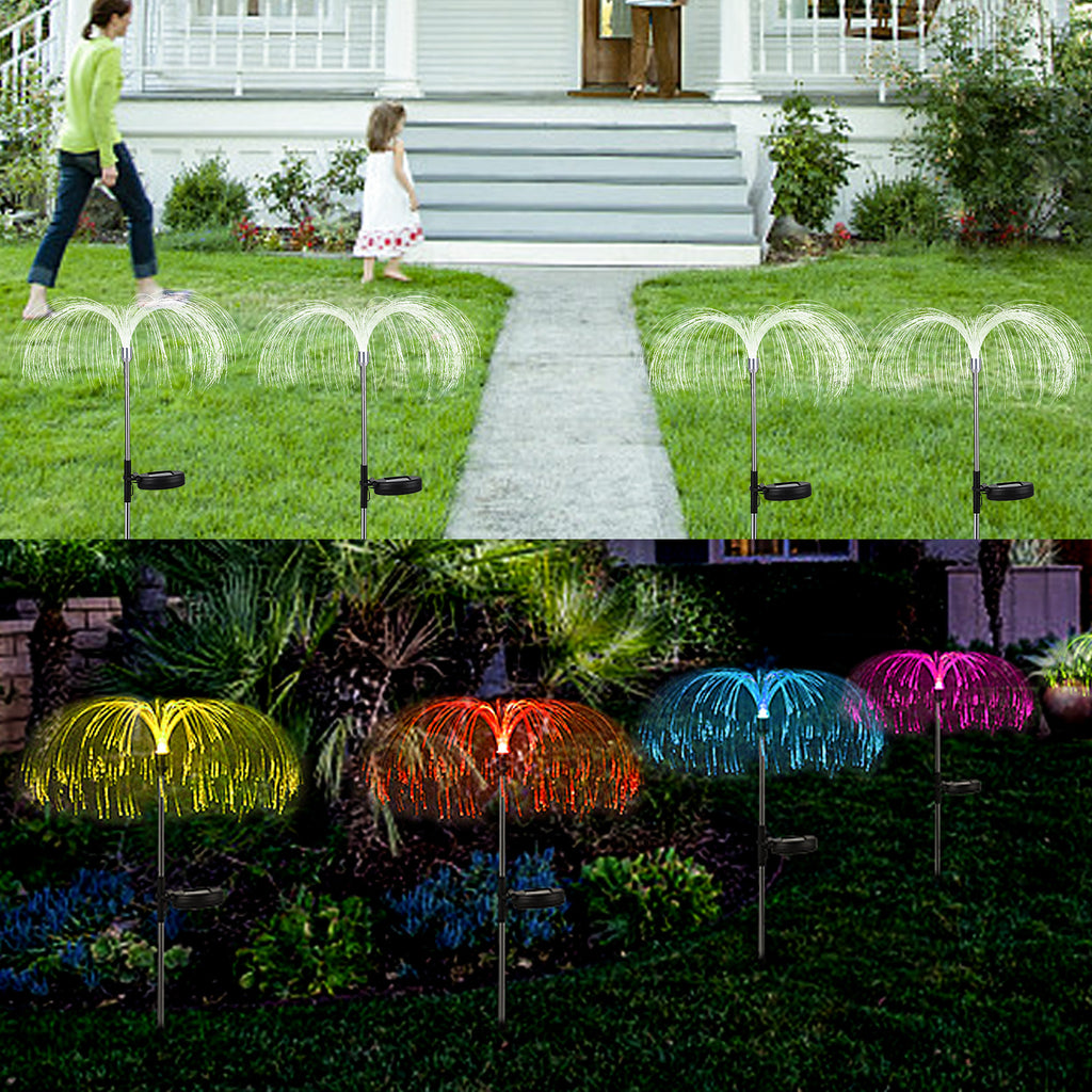 New solar jellyfish lights Christmas garden decoration