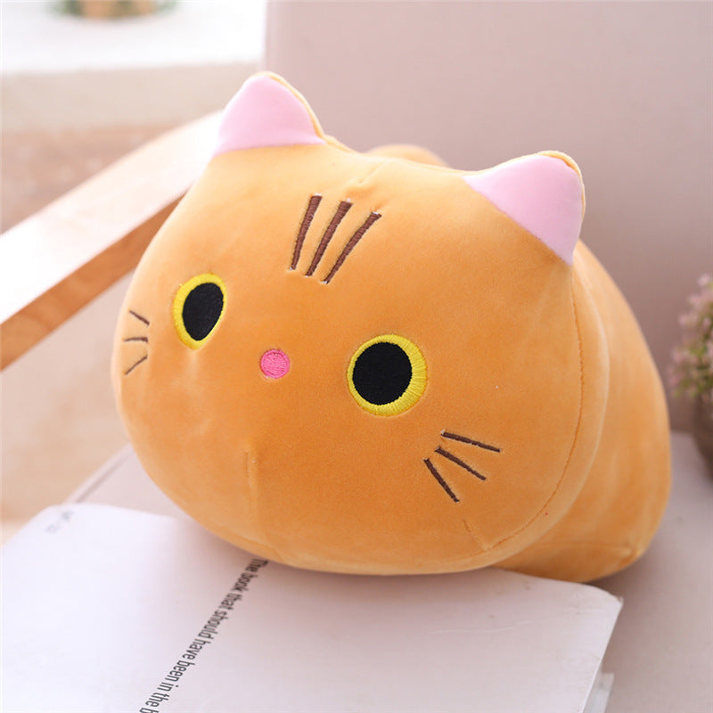 Cute soft cat plush doll
