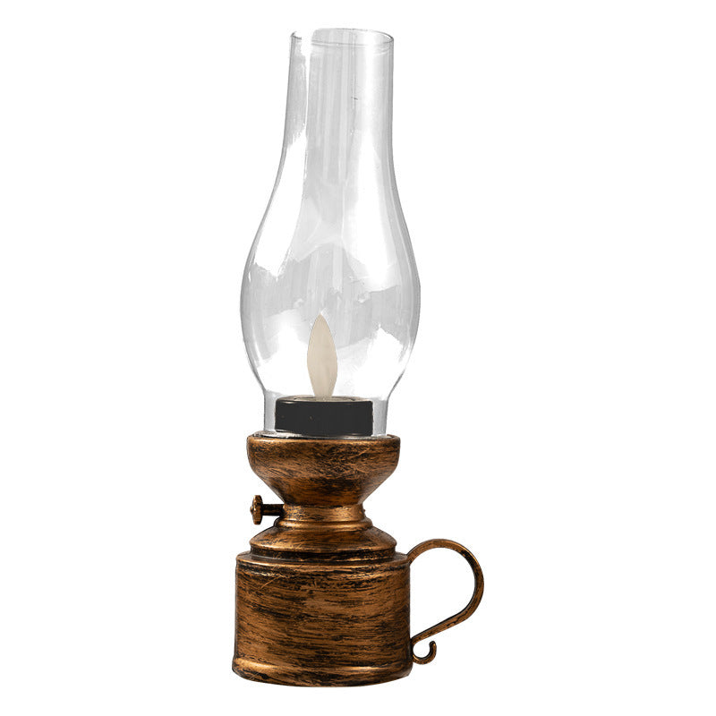 Creative Retro Kerosene Lamp – LED Luminous Candle Light