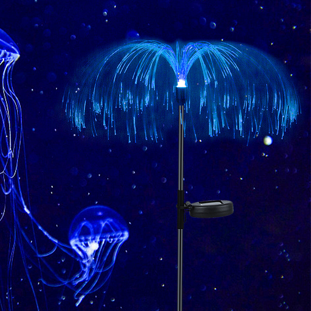 New solar jellyfish lights Christmas garden decoration