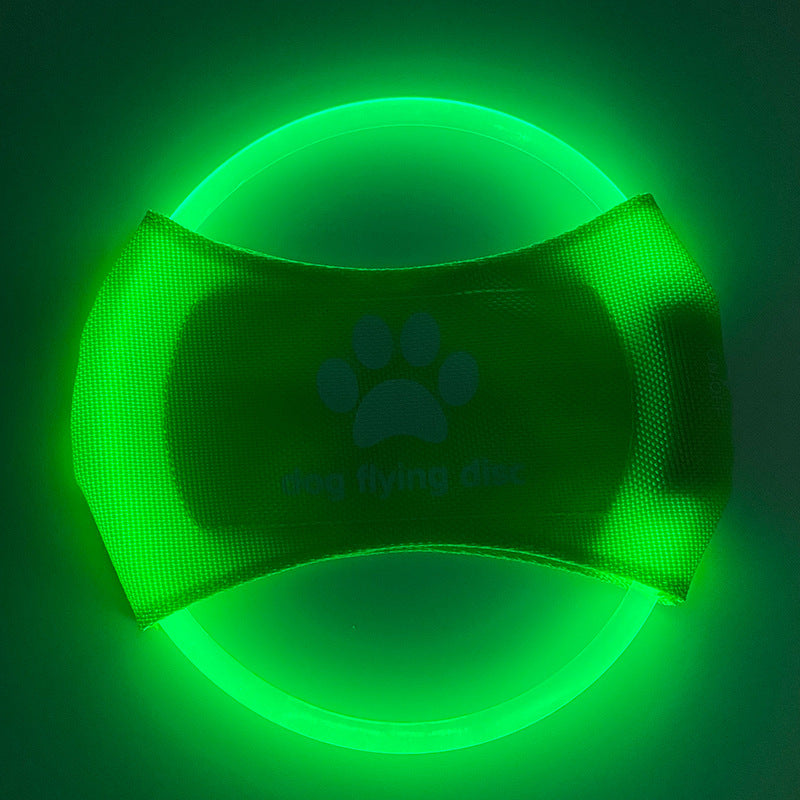 LED Rechargeable Pet Luminous Frisbee