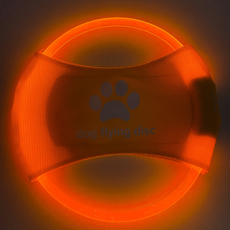 LED Rechargeable Pet Luminous Frisbee