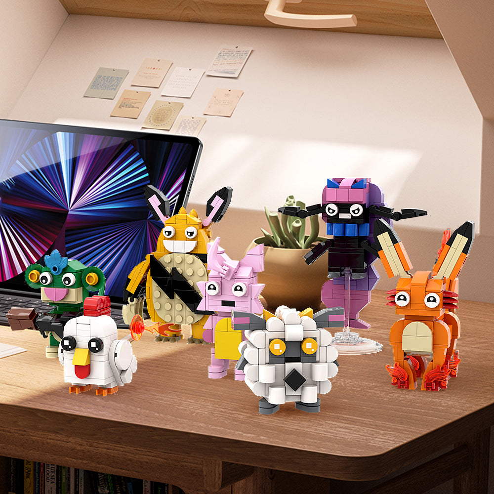 Parlu character building blocks