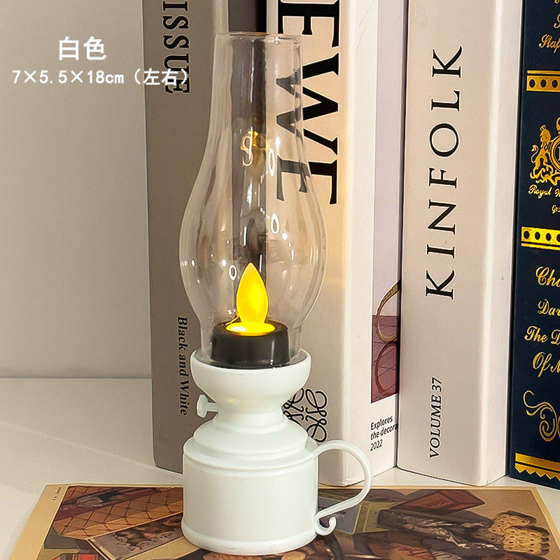 Creative Retro Kerosene Lamp – LED Luminous Candle Light