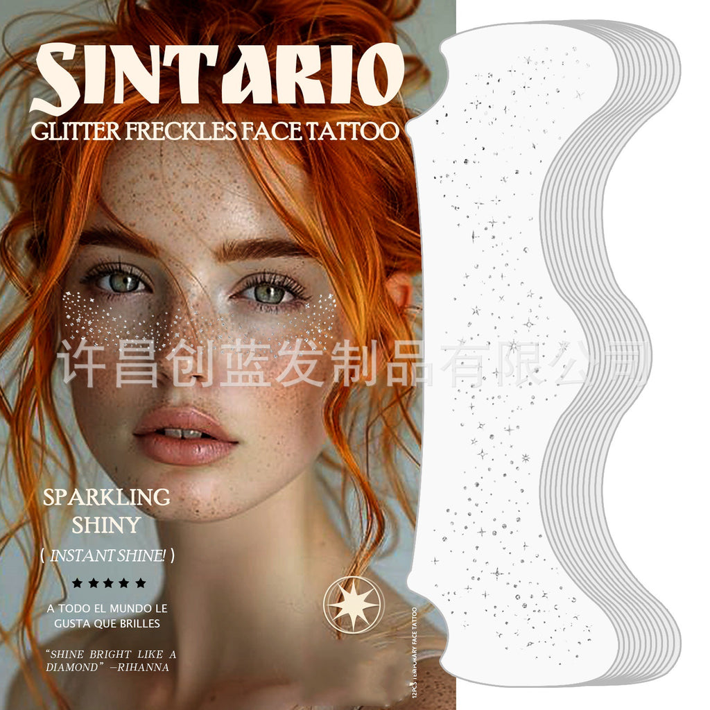 Waterproof & Sweatproof Freckles tattoo stickers