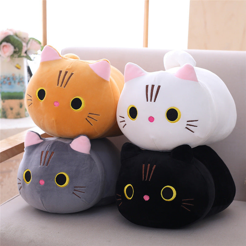 Cute soft cat plush doll