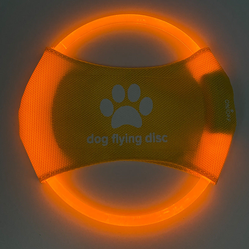 LED Rechargeable Pet Luminous Frisbee