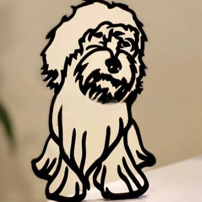 Modern new craft Dog Art Sculpture