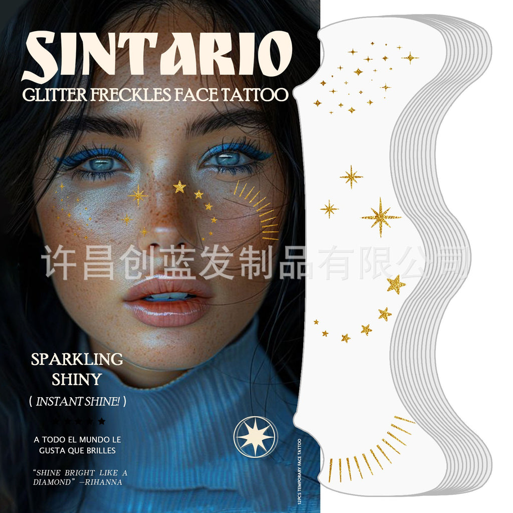 Waterproof & Sweatproof Freckles tattoo stickers