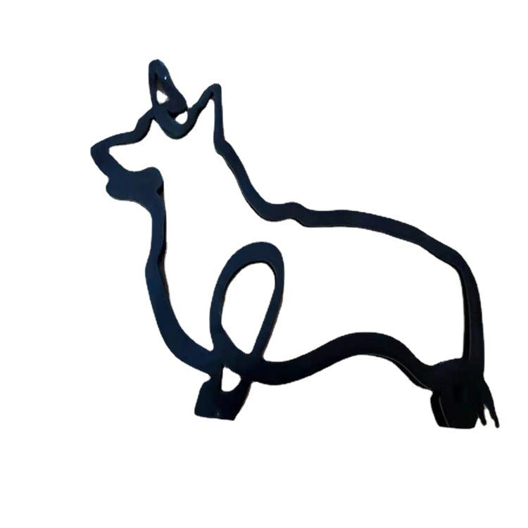 Modern new craft Dog Art Sculpture