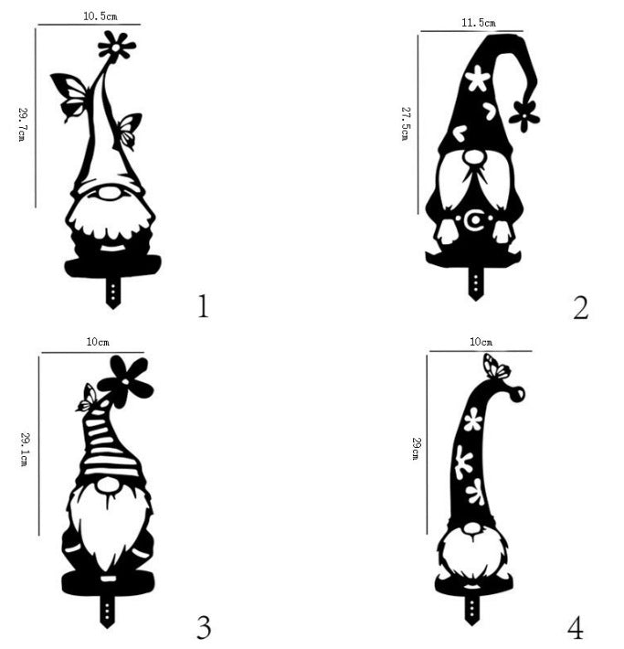 Garden Decoration Santa Yard Art Garden Decoration