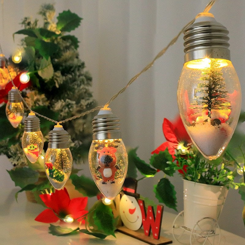 Christmas LED bulb lights