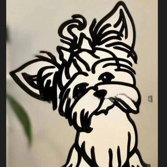 Modern new craft Dog Art Sculpture