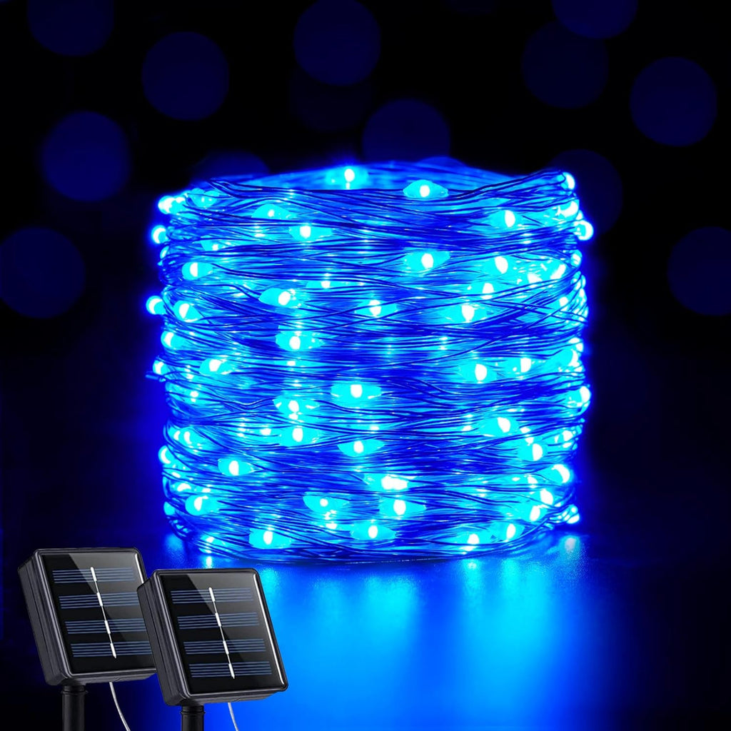 LED solar copper wire lights