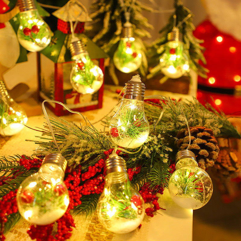Christmas LED bulb lights