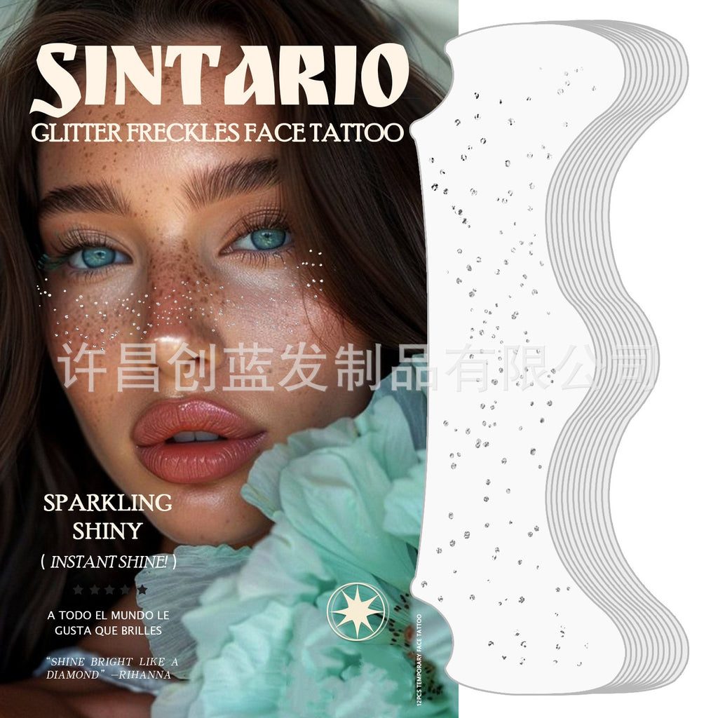 Waterproof & Sweatproof Freckles tattoo stickers