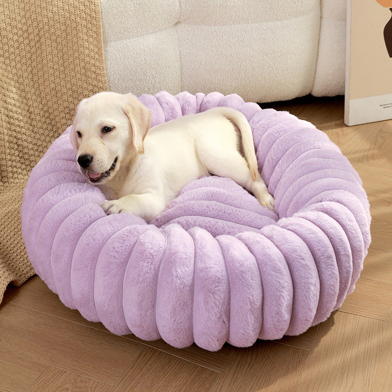 Autumn and winter new premium fur pet bed