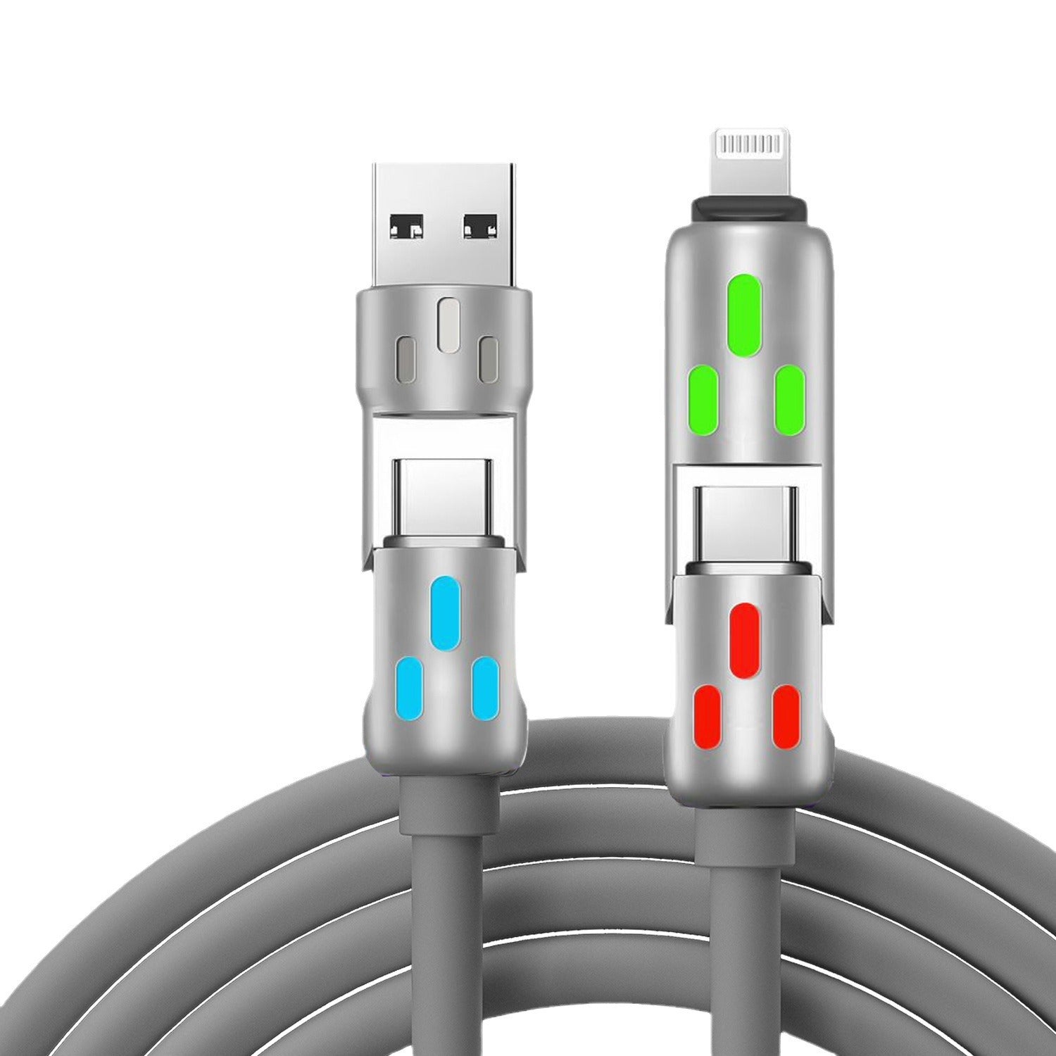 240W 4-in-1 fast charging cable