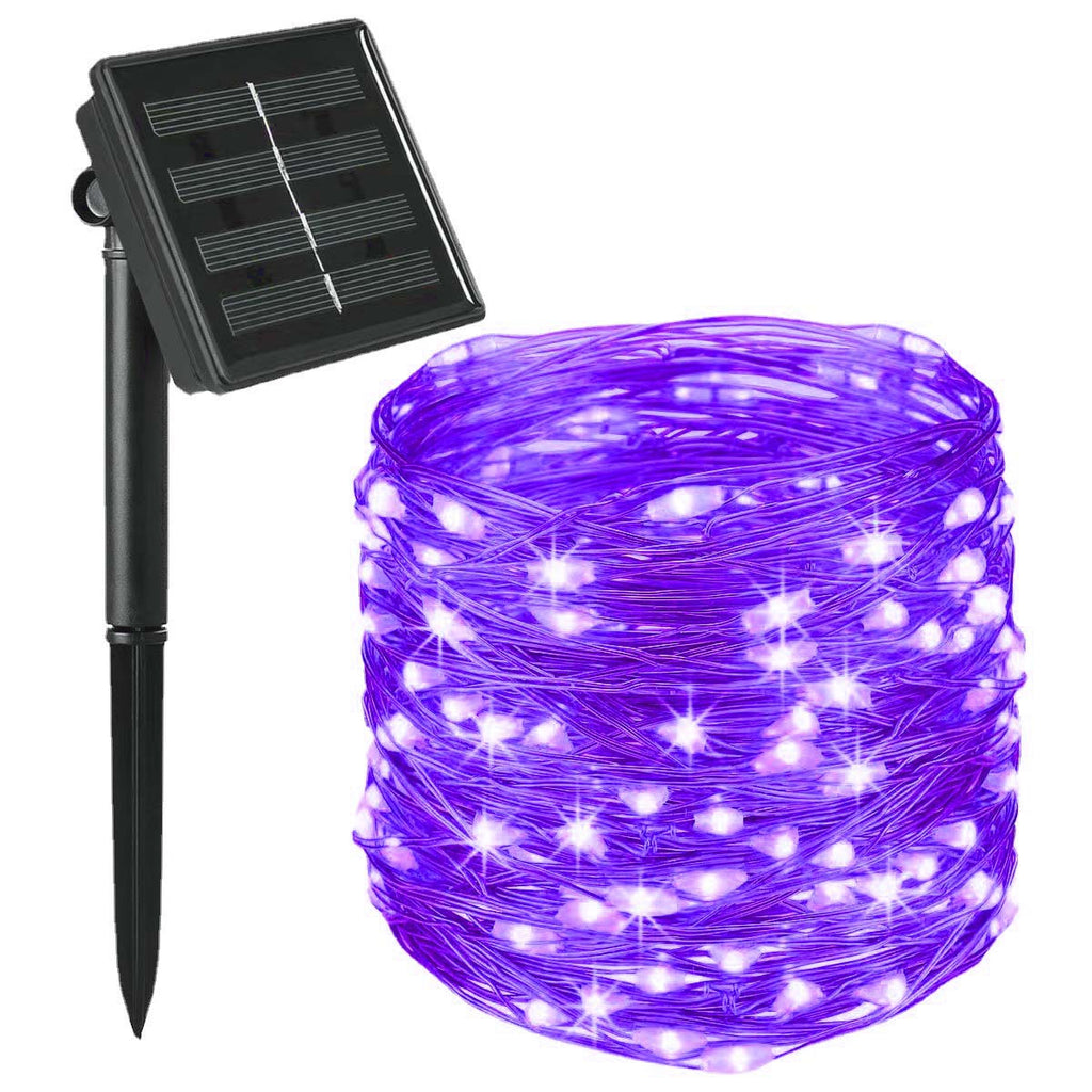LED solar copper wire lights
