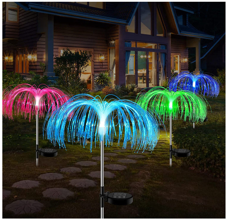 New solar jellyfish lights Christmas garden decoration
