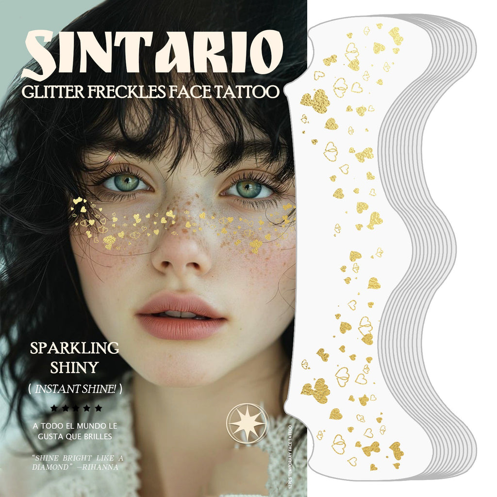 Waterproof & Sweatproof Freckles tattoo stickers