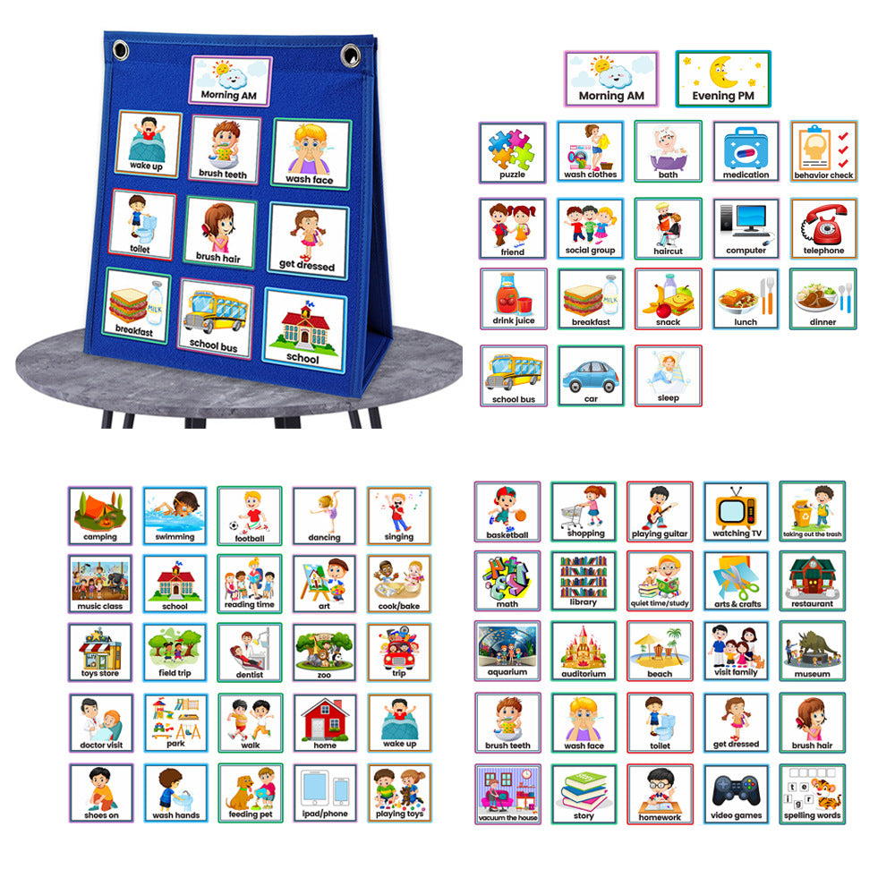 Kids Visual Schedule Calendar