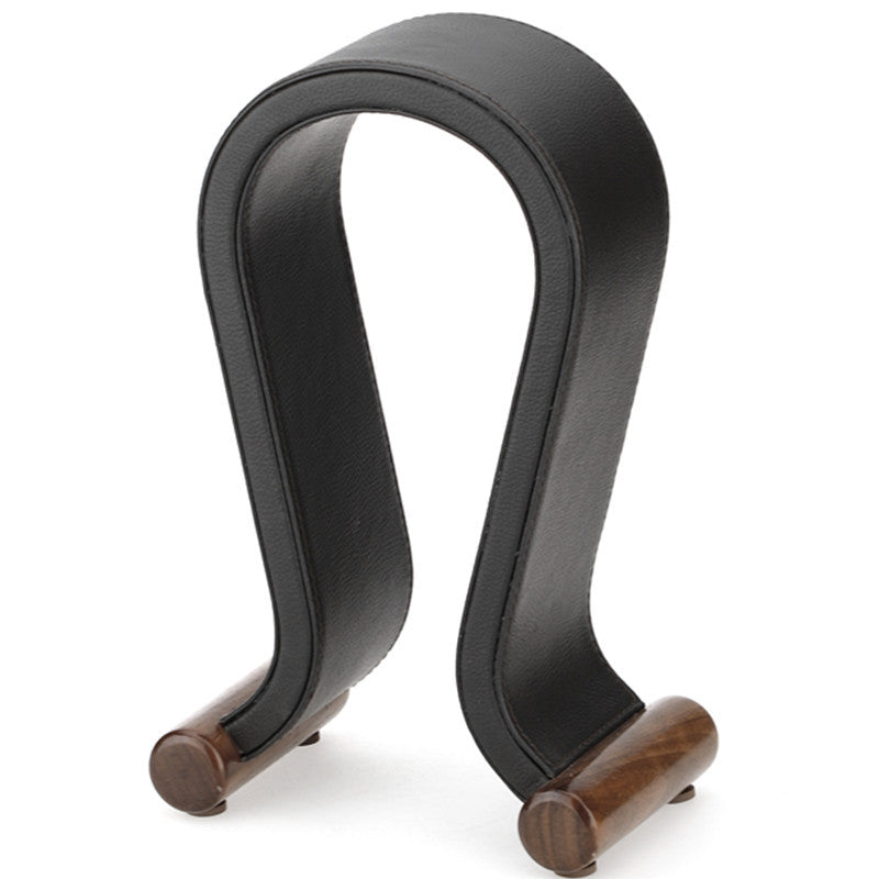 N shape Leather headset stand