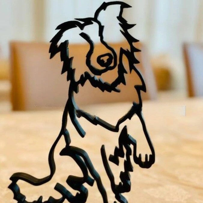 Modern new craft Dog Art Sculpture