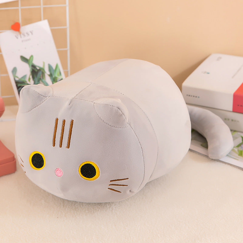 Cute soft cat plush doll