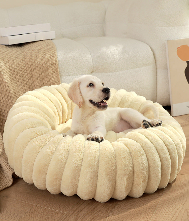 Autumn and winter new premium fur pet bed