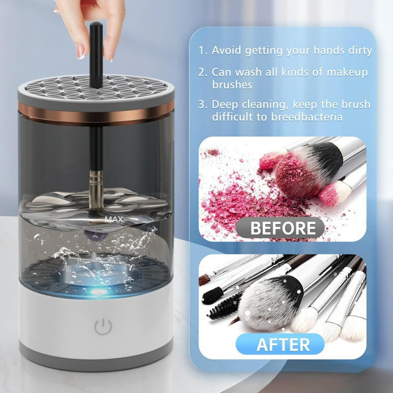 Makeup brush cleaner 2-in-1