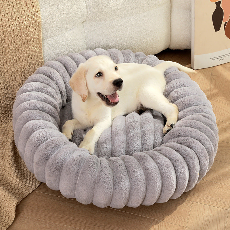 Autumn and winter new premium fur pet bed