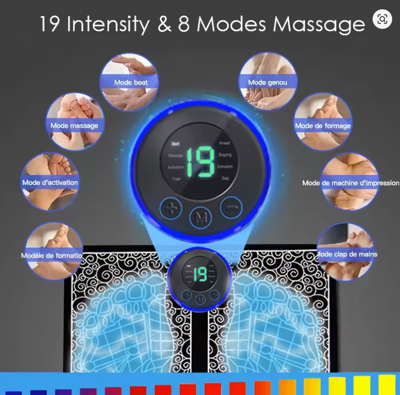 EMS Portable Pulse Foot Massager